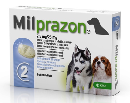 Milprazon 2,5/25mg puppy 2tbl